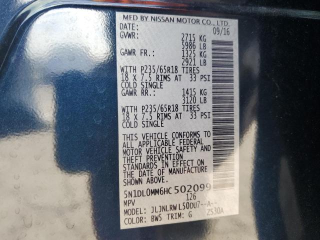 Photo 12 VIN: 5N1DL0MM6HC502099 - INFINITI QX60 