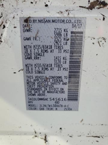 Photo 13 VIN: 5N1DL0MM6HC545616 - INFINITI QX60 