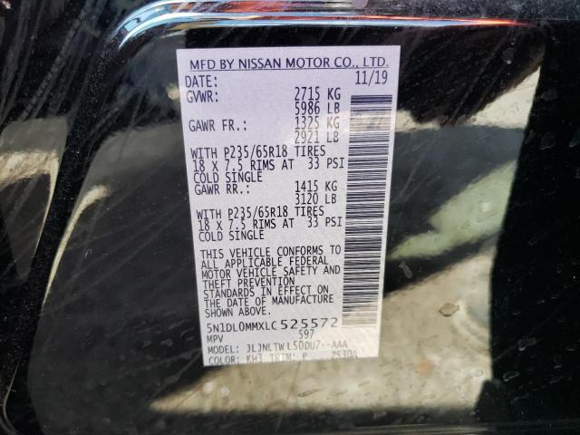 Photo 12 VIN: 5N1DL0MMXLC525572 - INFINITI QX60 LUXE 
