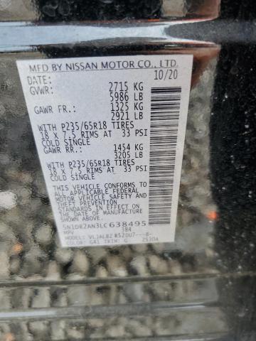 Photo 12 VIN: 5N1DR2AN3LC638495 - NISSAN PATHFINDER 