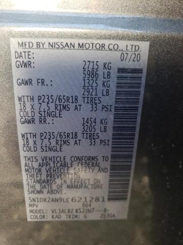 Photo 12 VIN: 5N1DR2AN9LC621281 - NISSAN PATHFINDER 