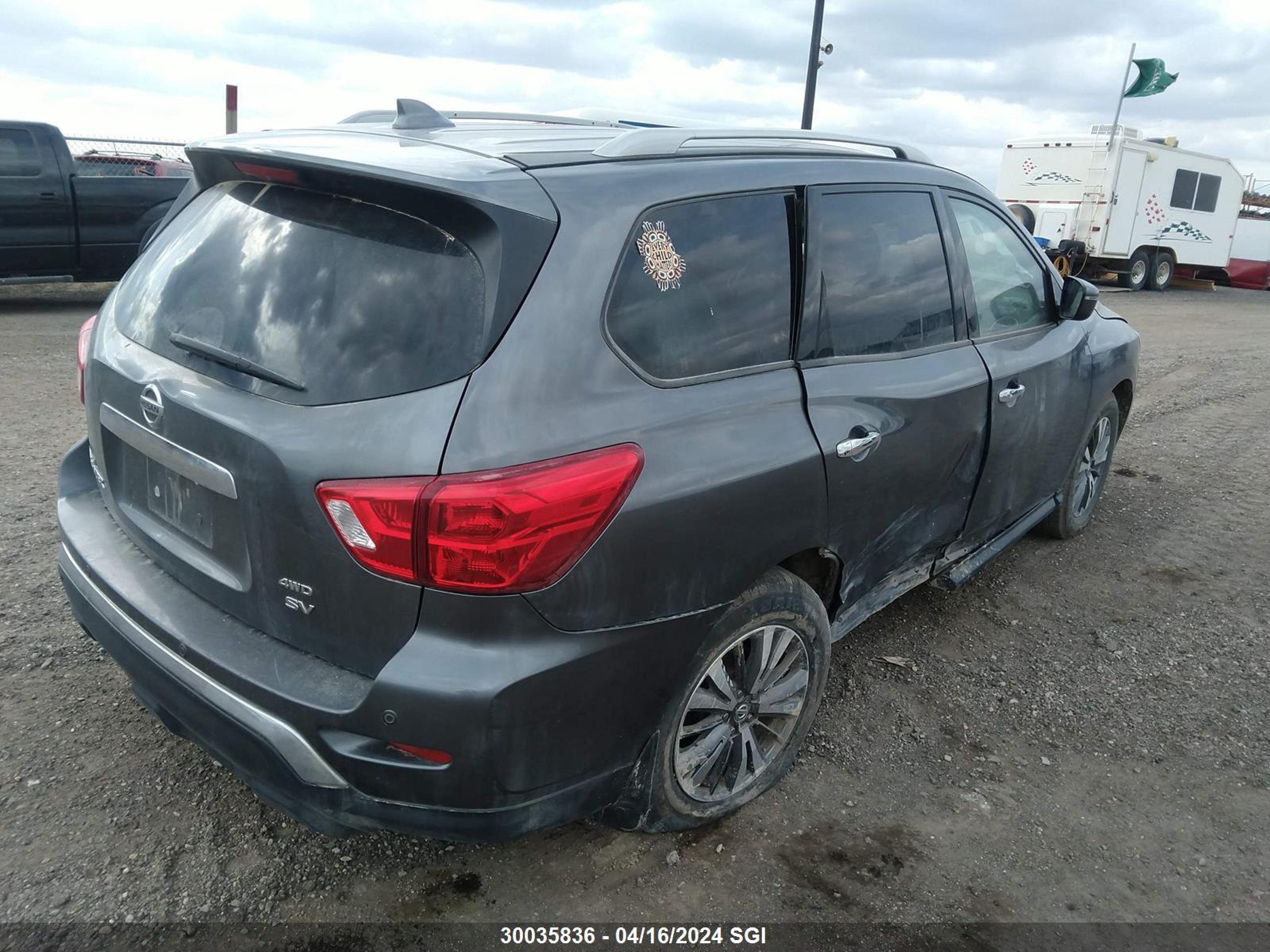 Photo 3 VIN: 5N1DR2BM2LC595094 - NISSAN PATHFINDER 