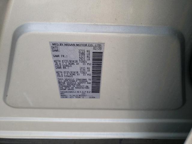 Photo 9 VIN: 5N1DR2BM2LC611732 - NISSAN PATHFINDER 