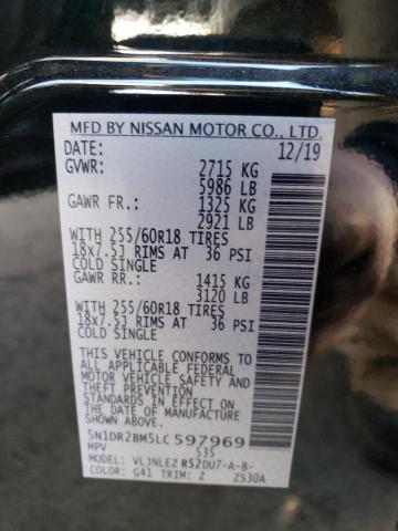 Photo 9 VIN: 5N1DR2BM5LC597969 - NISSAN PATHFINDER 