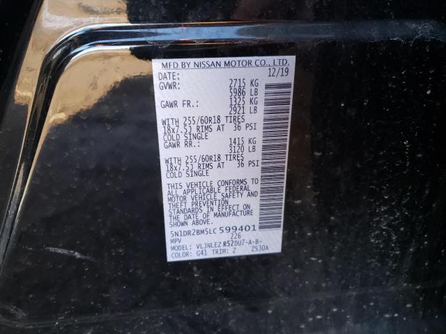 Photo 12 VIN: 5N1DR2BM5LC599401 - NISSAN PATHFINDER 