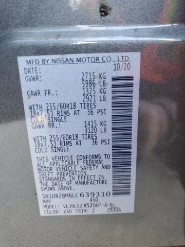 Photo 12 VIN: 5N1DR2BM6LC639310 - NISSAN PATHFINDER 