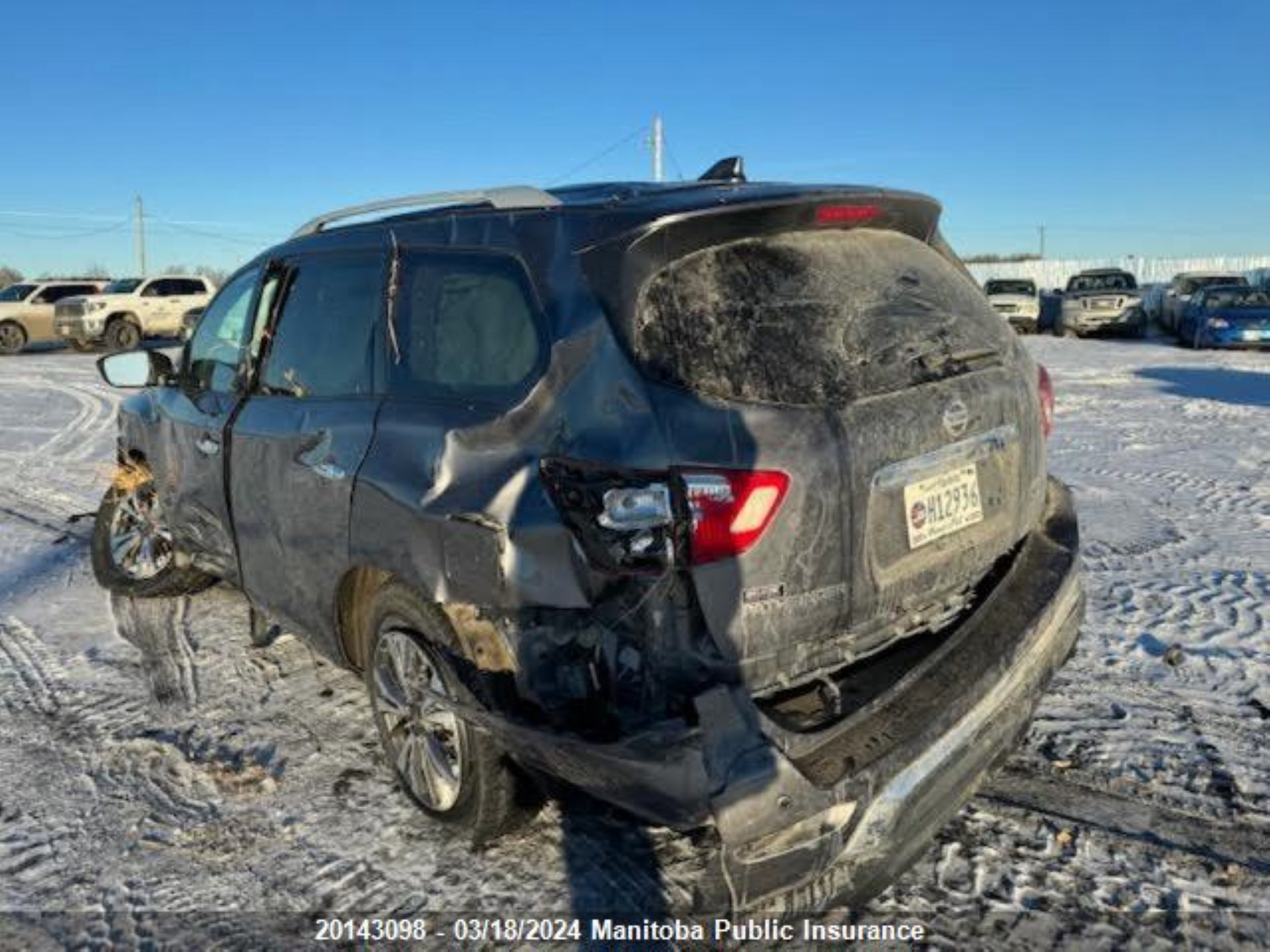 Photo 2 VIN: 5N1DR2BM7LC595849 - NISSAN PATHFINDER 