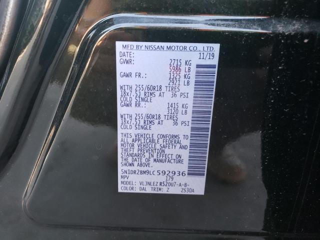 Photo 12 VIN: 5N1DR2BM9LC592936 - NISSAN PATHFINDER 