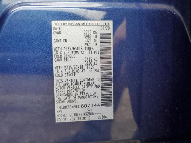 Photo 12 VIN: 5N1DR2BM9LC607144 - NISSAN PATHFINDER 