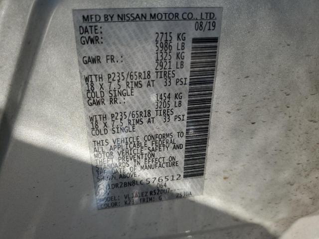 Photo 13 VIN: 5N1DR2BN8LC576512 - NISSAN PATHFINDER 