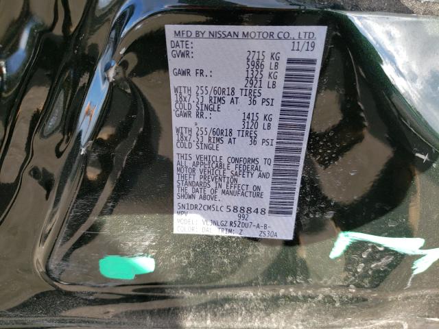 Photo 9 VIN: 5N1DR2CM5LC588848 - NISSAN PATHFINDER 