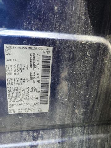 Photo 12 VIN: 5N1DR2CM6LC598370 - NISSAN PATHFINDER 