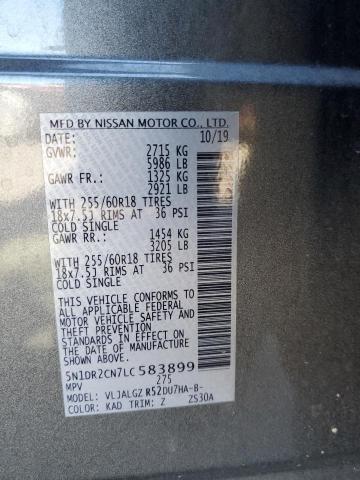 Photo 13 VIN: 5N1DR2CN7LC583899 - NISSAN PATHFINDER 