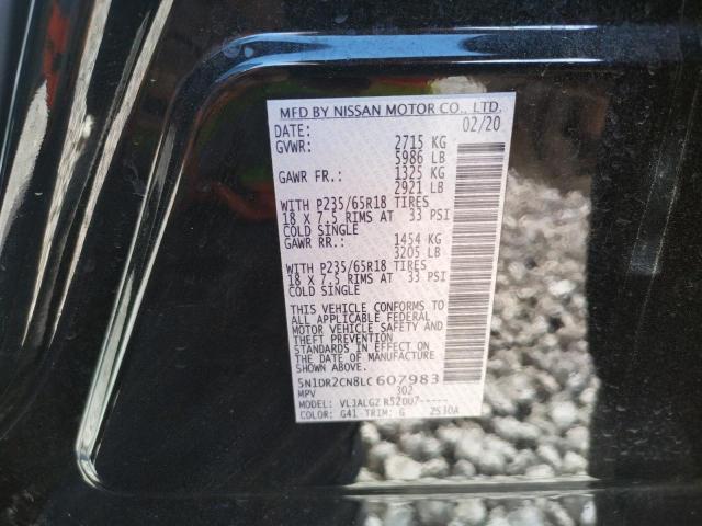 Photo 9 VIN: 5N1DR2CN8LC607983 - NISSAN PATHFINDER 