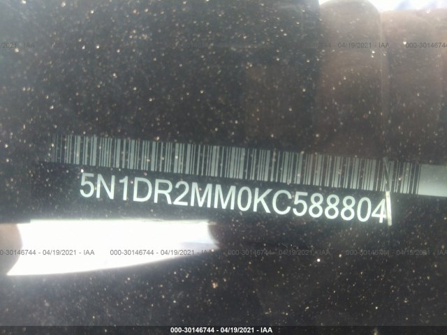 Photo 8 VIN: 5N1DR2MM0KC588804 - NISSAN PATHFINDER 