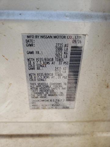 Photo 9 VIN: 5N1DR2MM1HC617672 - NISSAN PATHFINDER 