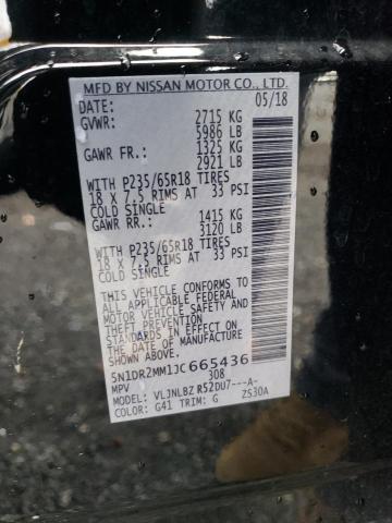 Photo 9 VIN: 5N1DR2MM1JC665436 - NISSAN PATHFINDER 