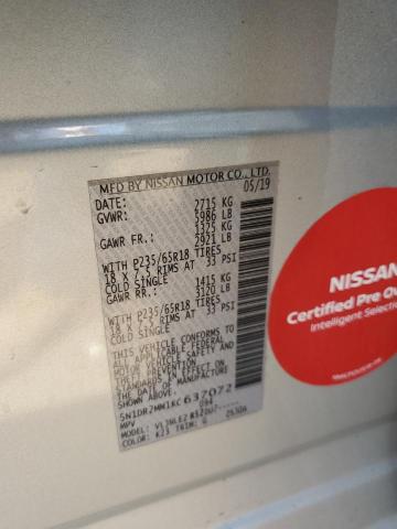 Photo 11 VIN: 5N1DR2MM1KC637072 - NISSAN PATHFINDER 