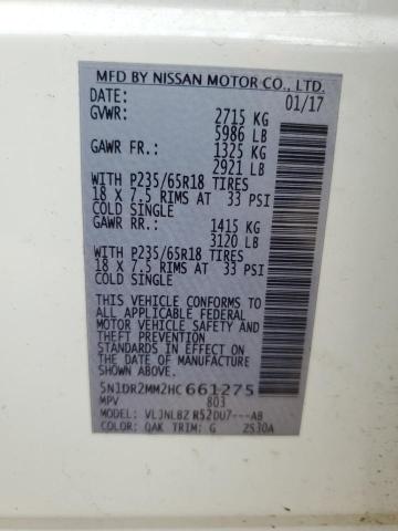 Photo 11 VIN: 5N1DR2MM2HC661275 - NISSAN PATHFINDER 