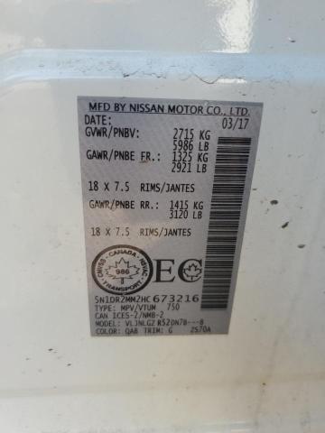 Photo 12 VIN: 5N1DR2MM2HC673216 - NISSAN PATHFINDER 