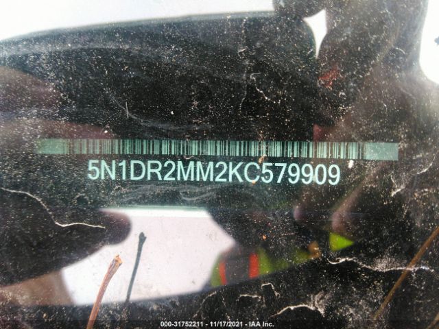 Photo 8 VIN: 5N1DR2MM2KC579909 - NISSAN PATHFINDER 