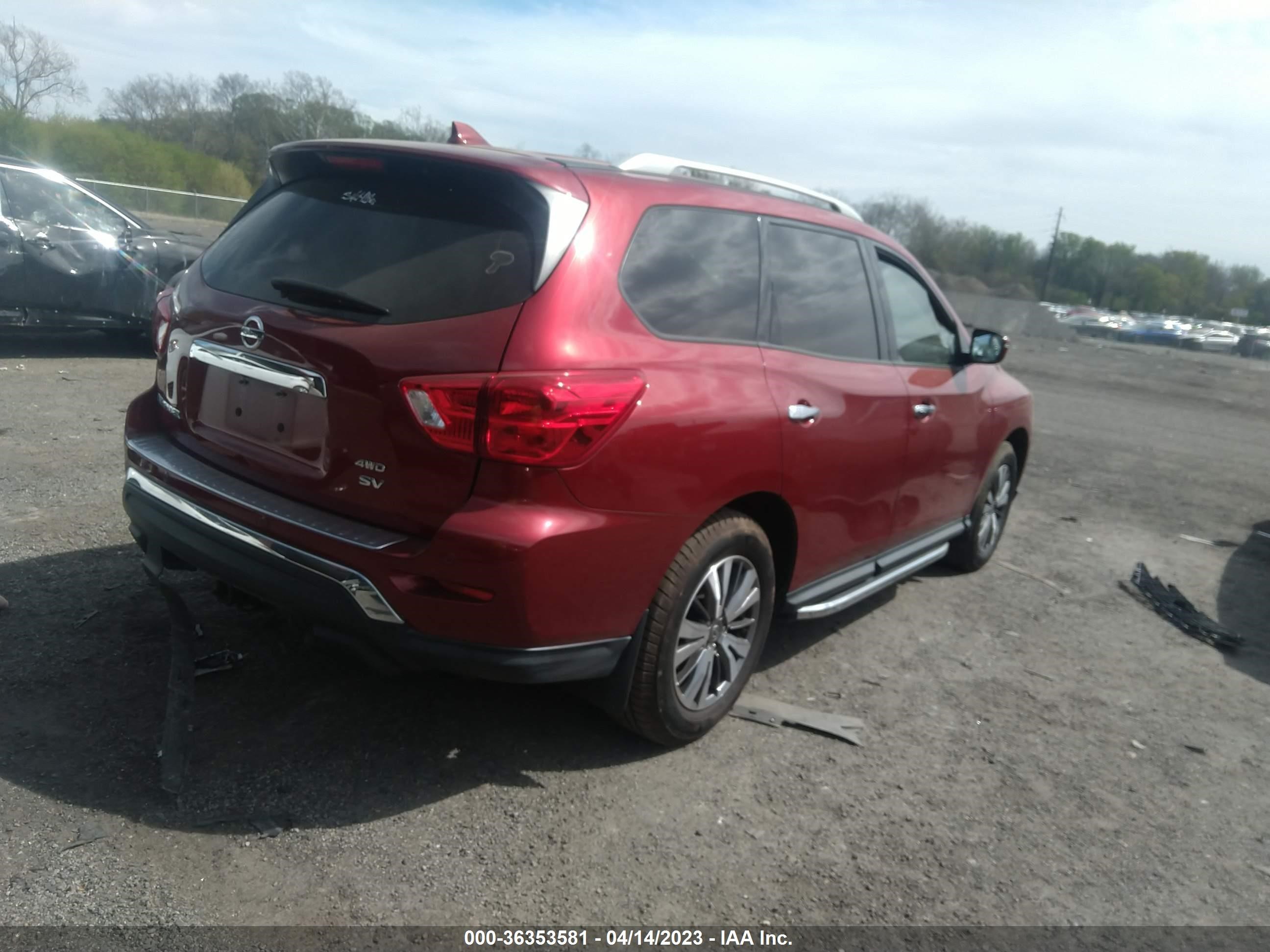 Photo 3 VIN: 5N1DR2MM3KC594449 - NISSAN PATHFINDER 