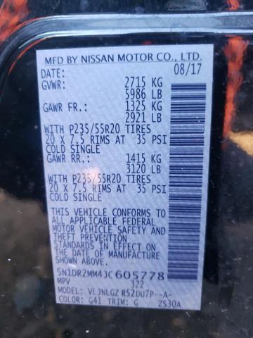 Photo 9 VIN: 5N1DR2MM4JC605778 - NISSAN PATHFINDER 