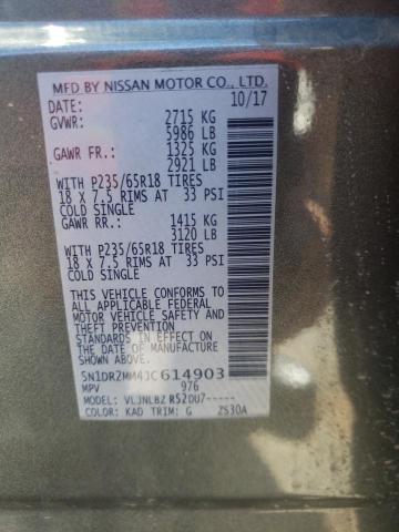 Photo 9 VIN: 5N1DR2MM4JC614903 - NISSAN PATHFINDER 