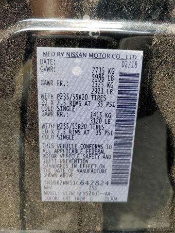 Photo 9 VIN: 5N1DR2MM5JC642824 - NISSAN PATHFINDER 