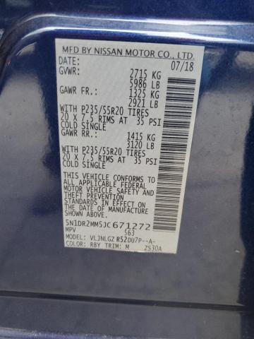 Photo 12 VIN: 5N1DR2MM5JC671272 - NISSAN PATHFINDER 