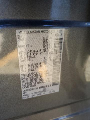 Photo 12 VIN: 5N1DR2MM5KC606813 - NISSAN PATHFINDER 