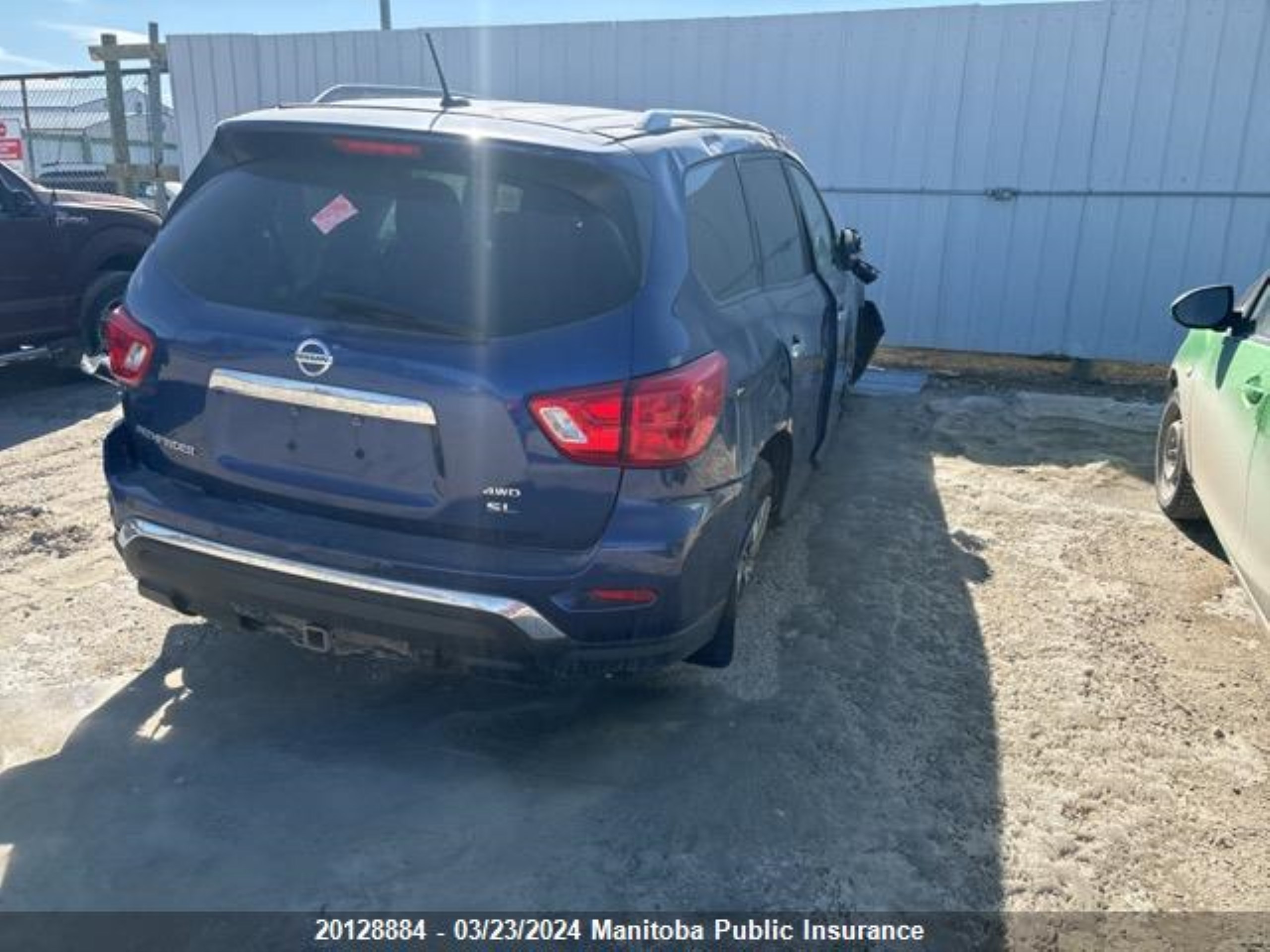 Photo 3 VIN: 5N1DR2MM7HC608779 - NISSAN PATHFINDER 