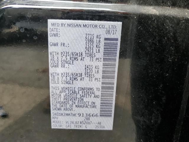 Photo 12 VIN: 5N1DR2MM7HC913666 - NISSAN PATHFINDER 