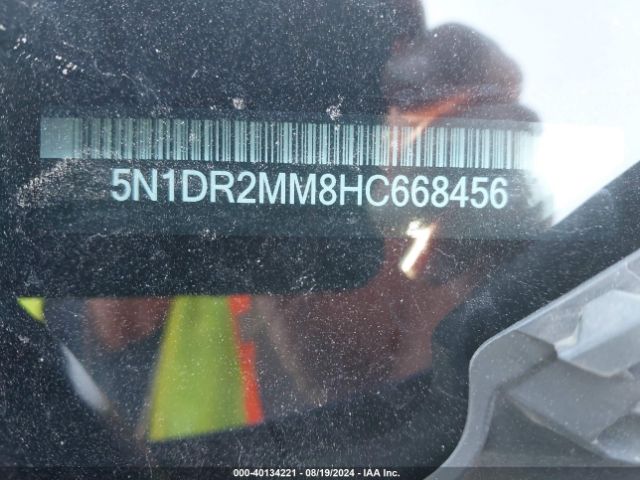 Photo 8 VIN: 5N1DR2MM8HC668456 - NISSAN PATHFINDER 