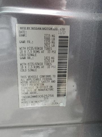 Photo 12 VIN: 5N1DR2MM8JC625256 - NISSAN PATHFINDER 