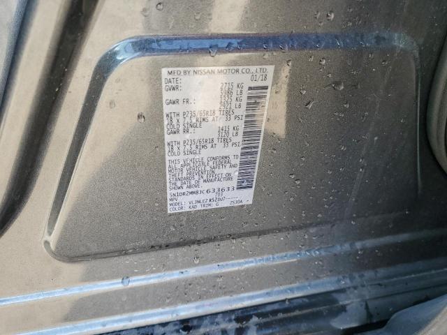 Photo 13 VIN: 5N1DR2MM8JC633633 - NISSAN PATHFINDER 