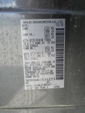 Photo 12 VIN: 5N1DR2MM8JC636273 - NISSAN PATHFINDER 