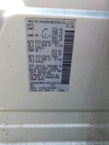 Photo 12 VIN: 5N1DR2MM9JC661053 - NISSAN PATHFINDER 