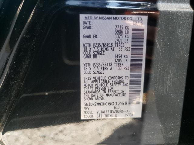 Photo 9 VIN: 5N1DR2MN1HC601268 - NISSAN PATHFINDER 