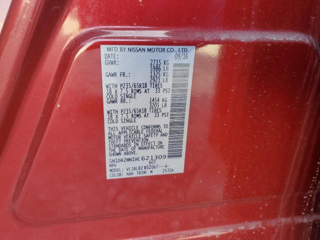 Photo 11 VIN: 5N1DR2MN1HC621309 - NISSAN PATHFINDER 