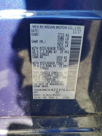 Photo 12 VIN: 5N1DR2MN2JC622376 - NISSAN PATHFINDER 