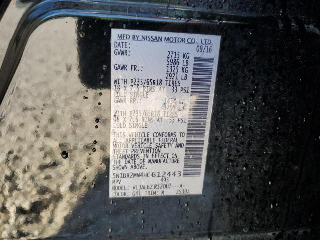 Photo 13 VIN: 5N1DR2MN4HC612443 - NISSAN PATHFINDER 