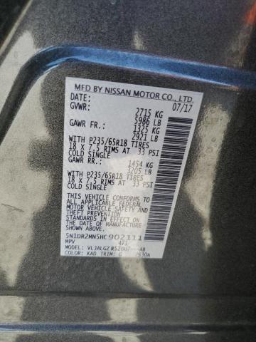 Photo 12 VIN: 5N1DR2MN5HC902111 - NISSAN PATHFINDER 