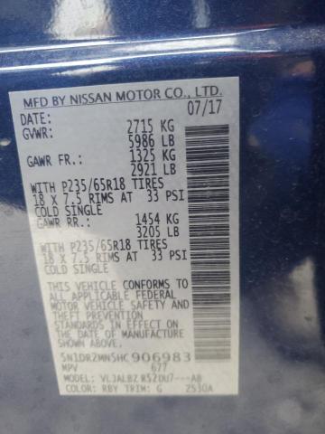 Photo 12 VIN: 5N1DR2MN5HC906983 - NISSAN PATHFINDER 