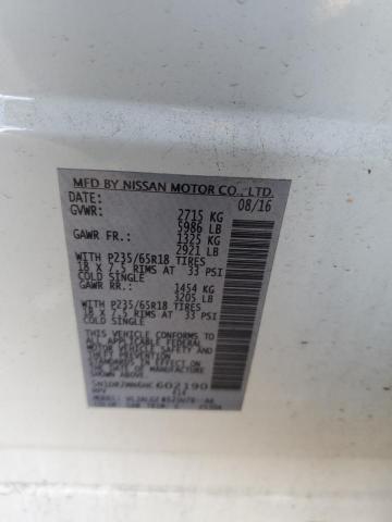 Photo 12 VIN: 5N1DR2MN6HC602190 - NISSAN PATHFINDER 