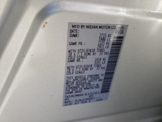 Photo 9 VIN: 5N1DR2MN6HC615201 - NISSAN PATHFINDER 