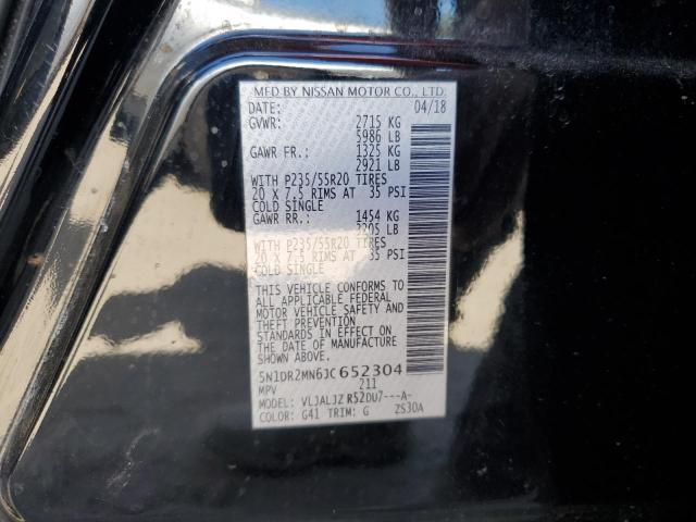 Photo 12 VIN: 5N1DR2MN6JC652304 - NISSAN PATHFINDER 