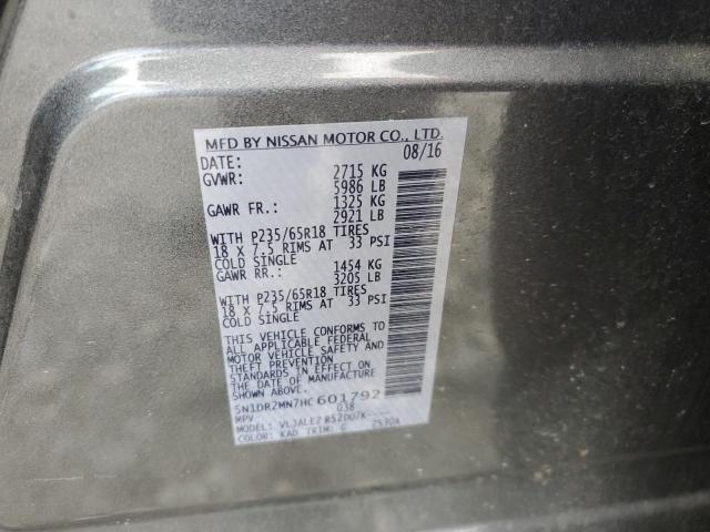 Photo 12 VIN: 5N1DR2MN7HC601792 - NISSAN PATHFINDER 