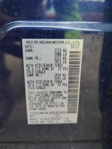 Photo 11 VIN: 5N1DR2MN7HC668084 - NISSAN PATHFINDER 