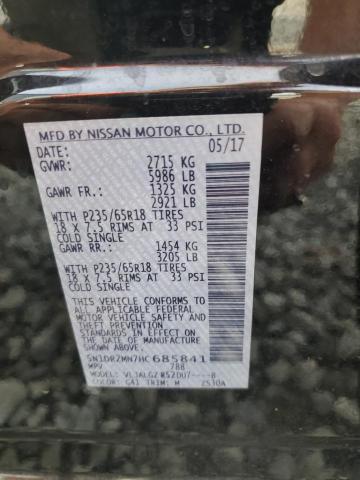 Photo 12 VIN: 5N1DR2MN7HC685841 - NISSAN PATHFINDER 